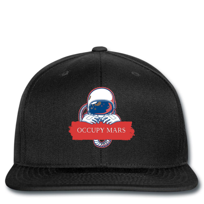 Occupy Mars Colonisation Space Exploration Space Race Shirt Printed Hat | Artistshot