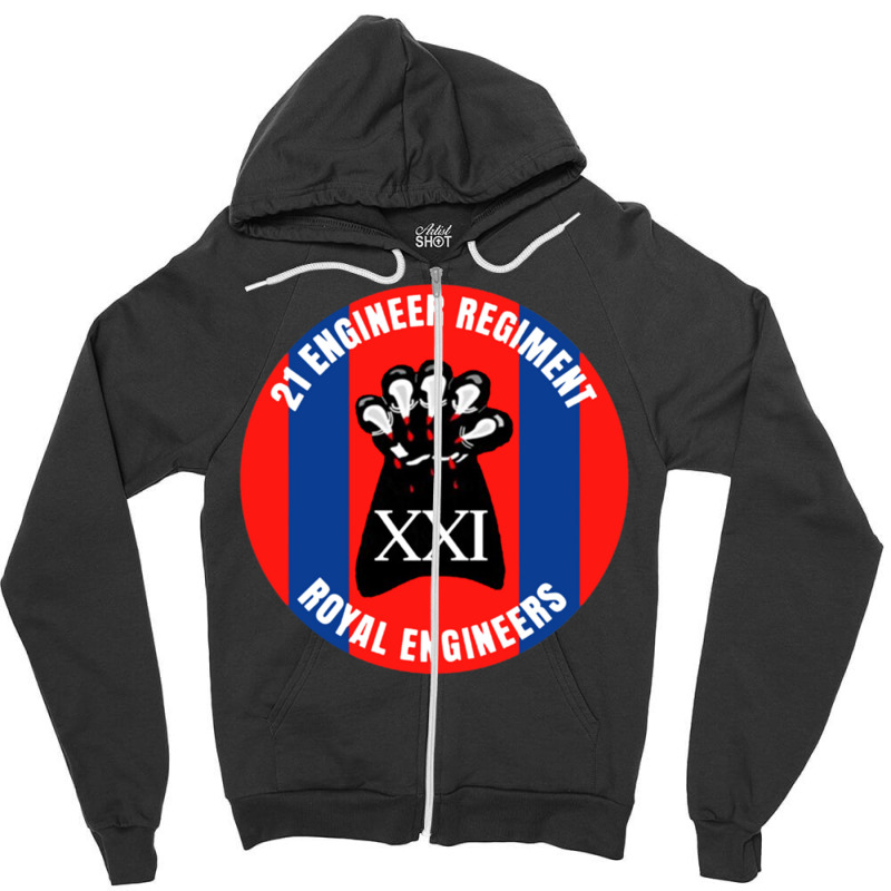 21 Engineer Regiment   Royal Engineers Pullover Hoodie Zipper Hoodie by cm-arts | Artistshot