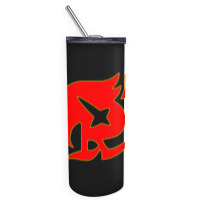 Raven Tail Symbol Skinny Tumbler | Artistshot