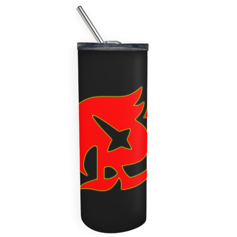 Raven Tail Symbol Skinny Tumbler | Artistshot