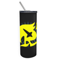 Raven Tail Symbol Skinny Tumbler | Artistshot