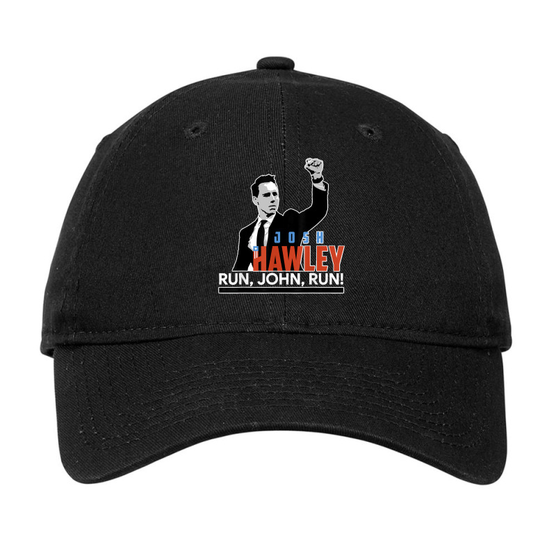 Josh Hawley Run Free Funny Josh Hawley Running Men Women Adjustable Cap by LisaMarieRangel | Artistshot