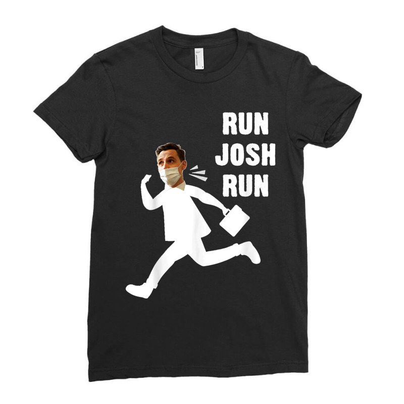 Josh Hawley Run Free Funny Josh Hawley Running Ladies Fitted T-Shirt by LisaMarieRangel | Artistshot