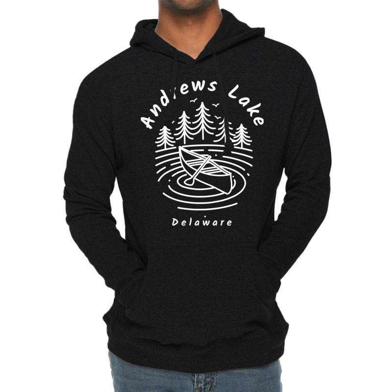 Andrews Lake Delaware Premium T Shirt Lightweight Hoodie | Artistshot