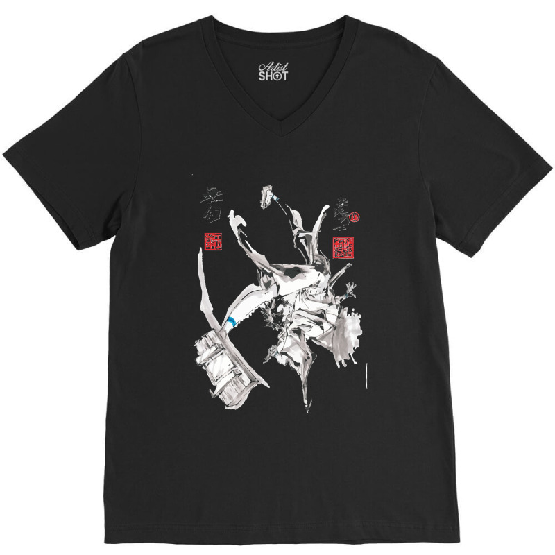 Samurai Champloo Mugen Classic V-Neck Tee by cm-arts | Artistshot