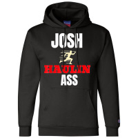 Josh Hawley Running Haulin Free Funny Tee Champion Hoodie | Artistshot