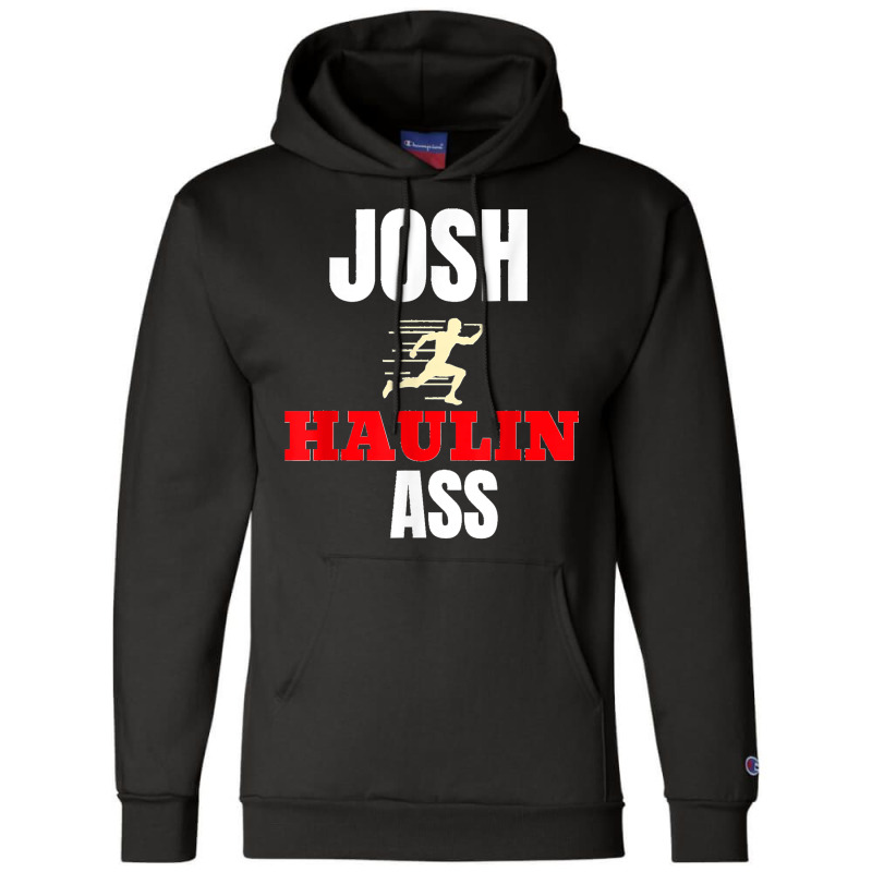 Josh Hawley Running Haulin Free Funny Tee Champion Hoodie by LisaMarieRangel | Artistshot