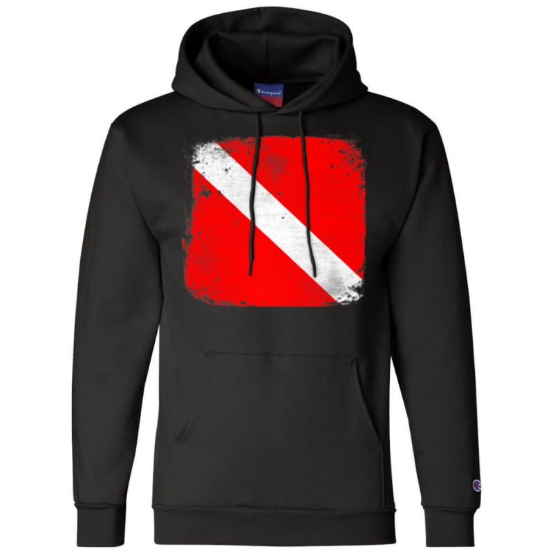 Scuba Dive Flag Divemasters Instructors Rescue Divers Raglan Baseball Champion Hoodie | Artistshot