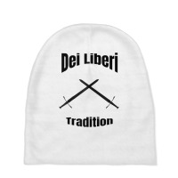 Dei Liberi Italian Longsword Hema Wma Raglan Baseball Tee Baby Beanies | Artistshot