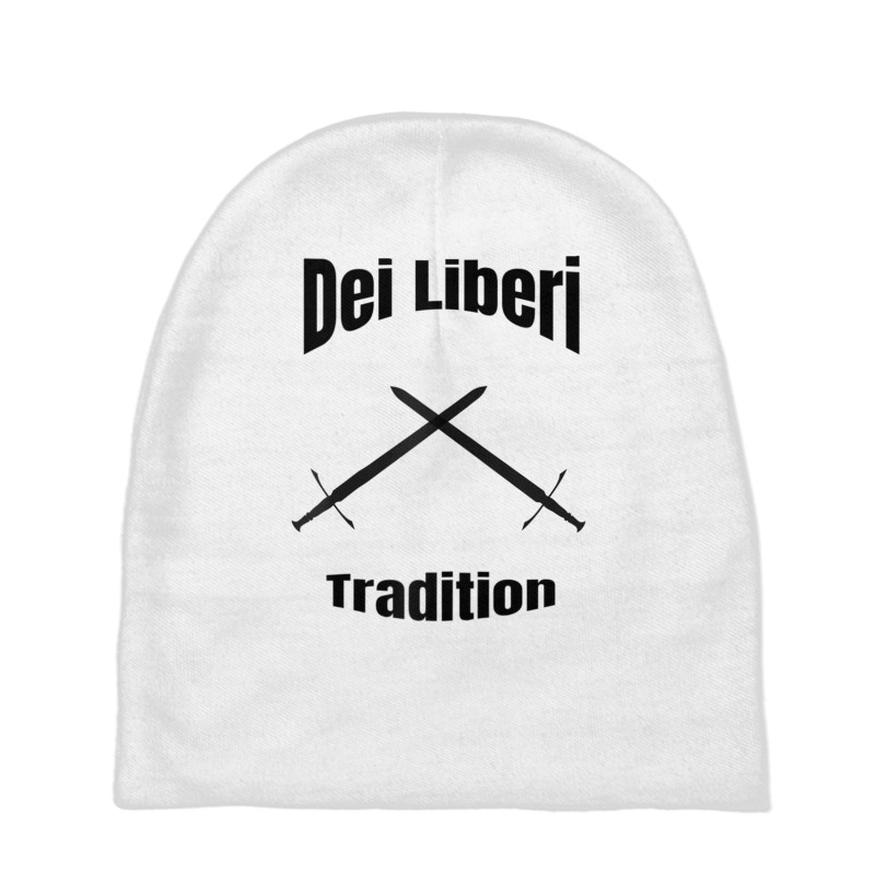 Dei Liberi Italian Longsword Hema Wma Raglan Baseball Tee Baby Beanies | Artistshot