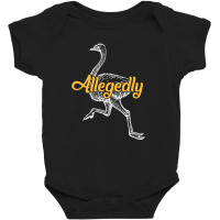 Allegedly For Dark Baby Bodysuit | Artistshot