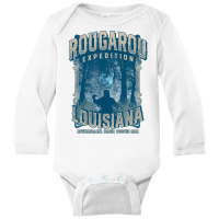 Rougarou Expedition Louisiana Swamp Monster Werewolf Legend Sweatshirt Long Sleeve Baby Bodysuit | Artistshot