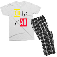 Bella Ciao Men's T-shirt Pajama Set | Artistshot