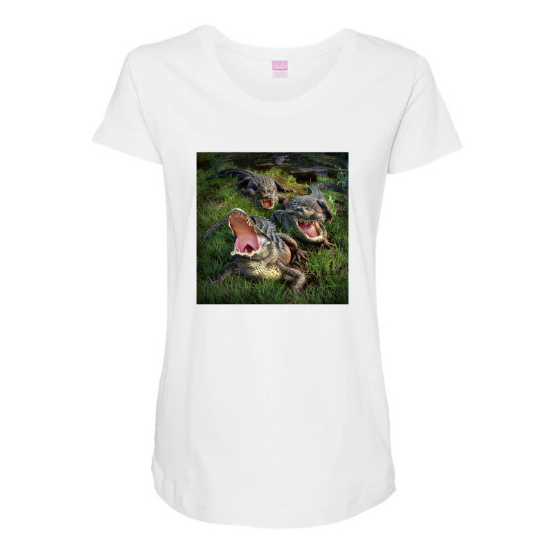 Gator Aid Maternity Scoop Neck T-shirt by gloomychuu | Artistshot