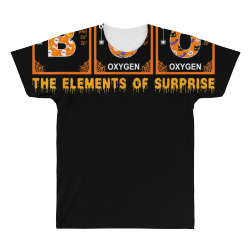 halloween boo primary elements of surprise science t shirt All Over Men's T-shirt | Artistshot