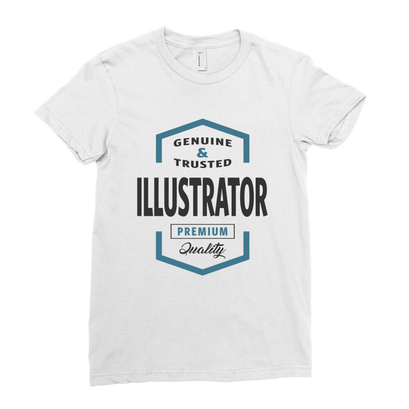 Illustrator Ladies Fitted T-shirt | Artistshot