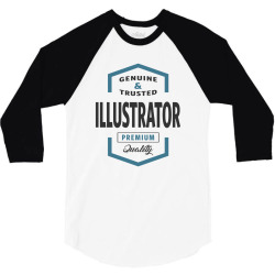 Illustrator 3/4 Sleeve Shirt | Artistshot