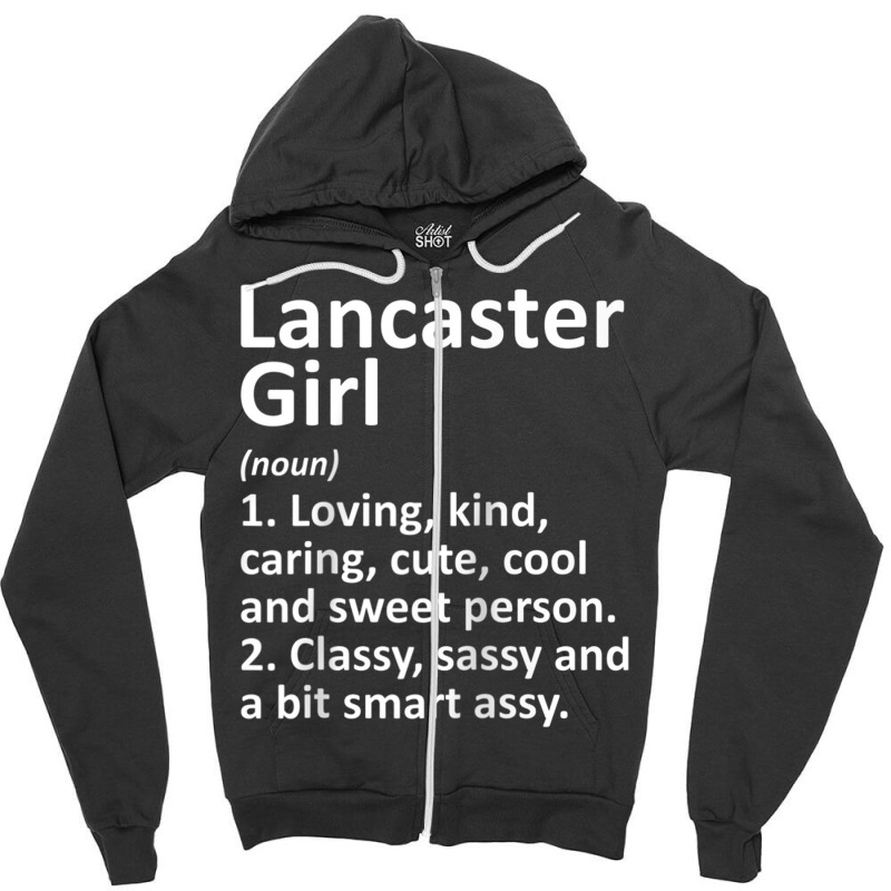 Lancaster Girl Ca California Funny City Home Roots Gift Raglan Basebal Zipper Hoodie | Artistshot