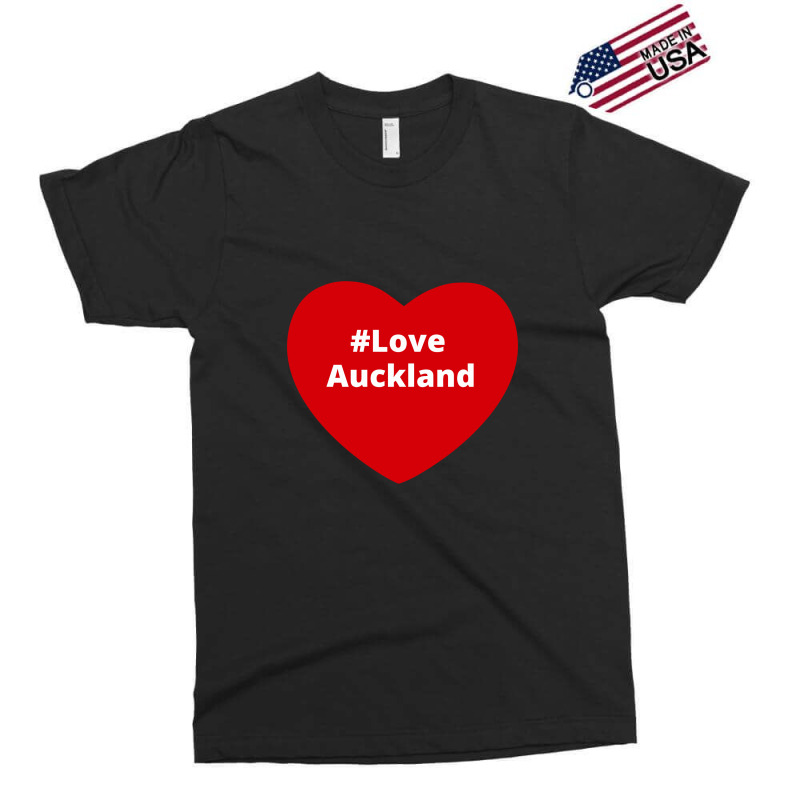 Love Auckland, Hashtag Heart, Love Auckland Exclusive T-shirt by chillinxs | Artistshot