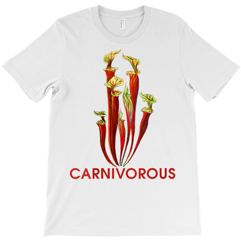 Womens Botanical Sarracenia Carnivorous Plants V Neck T Shirt T-shirt | Artistshot