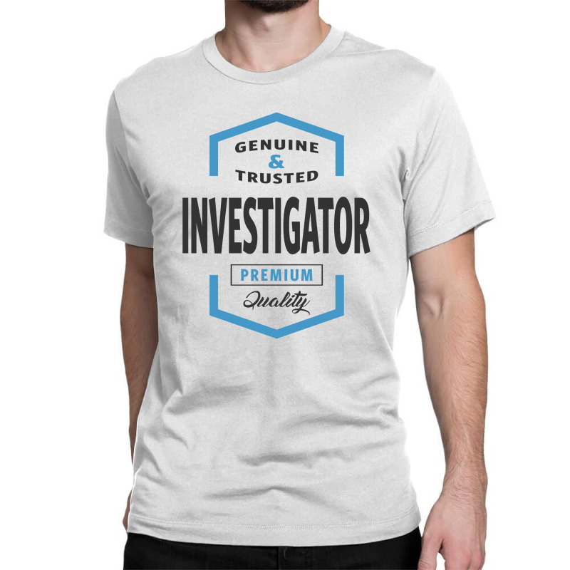 Investigator Classic T-shirt by Chris Ceconello | Artistshot