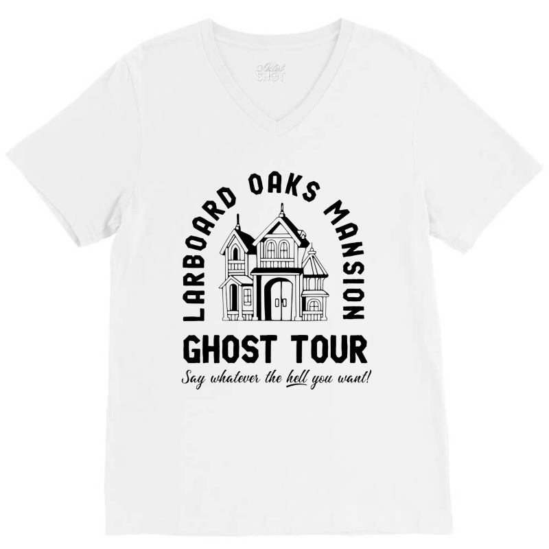 Ghost Tour V-neck Tee | Artistshot