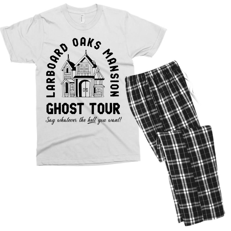 Ghost Tour Men's T-shirt Pajama Set | Artistshot