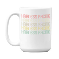 Retro Style Harness Racing Design 15 Oz Coffee Mug | Artistshot