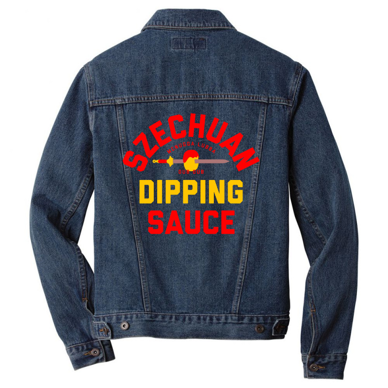 Szechuan Dipping Sauce Men Denim Jacket | Artistshot