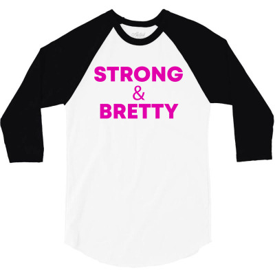 Strong Bretty 3/4 Sleeve Shirt Designed By Honeysuckle