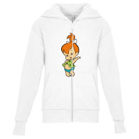 Flinstones Pépite Youth Zipper Hoodie | Artistshot