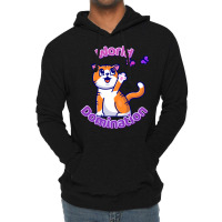 Cat And Butterflies World Domination Cute Colorful Cartoon Pullover Ho Lightweight Hoodie | Artistshot