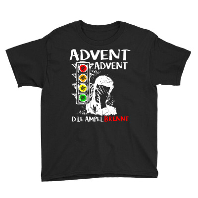 Advent  Traffic Lights Youth Tee Designed By La Bold