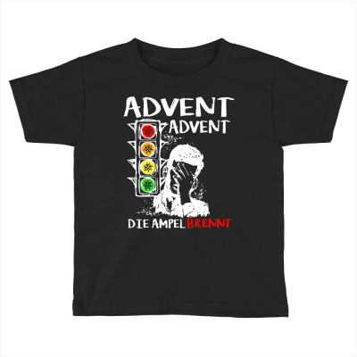 Advent  Traffic Lights Toddler T-shirt Designed By La Bold