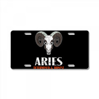 Vintage Aries T Shirt Ram Zodiac Astrology Symbol Tee License Plate | Artistshot