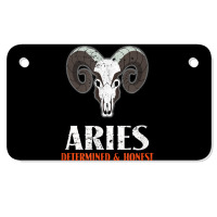 Vintage Aries T Shirt Ram Zodiac Astrology Symbol Tee Motorcycle License Plate | Artistshot