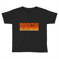 Vintage Grunge Style Mauritius T Shirt Toddler T-shirt | Artistshot