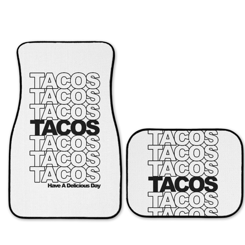 Tacos Tacos Tacos Full Set Car Mats | Artistshot