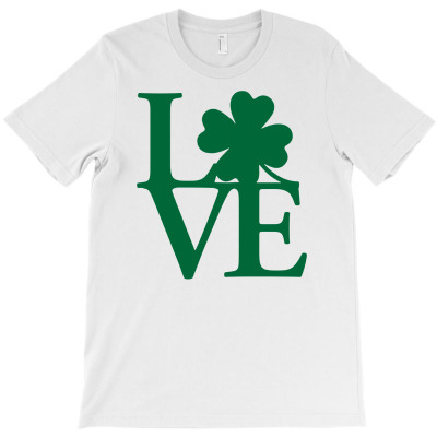 I Love Ireland T-shirt Designed By Mdk Art