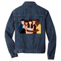 Graphic Picture  Birthday New Games Characters Men Denim Jacket | Artistshot