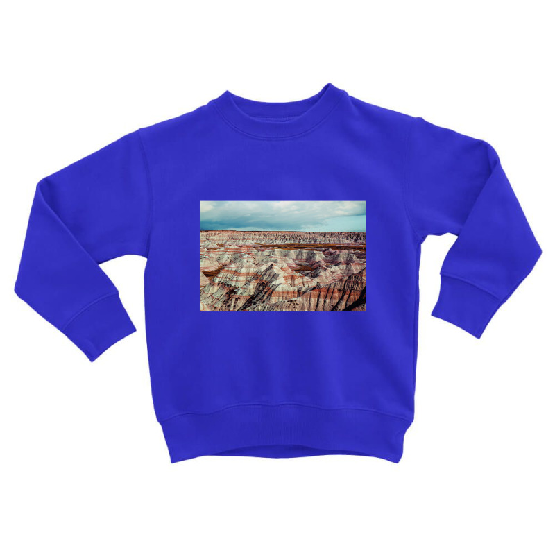 The Badlands Of South Dakota I Toddler Sweatshirt by gloomychuu | Artistshot