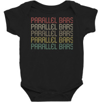 Retro Style Parallel Bars Design Baby Bodysuit | Artistshot