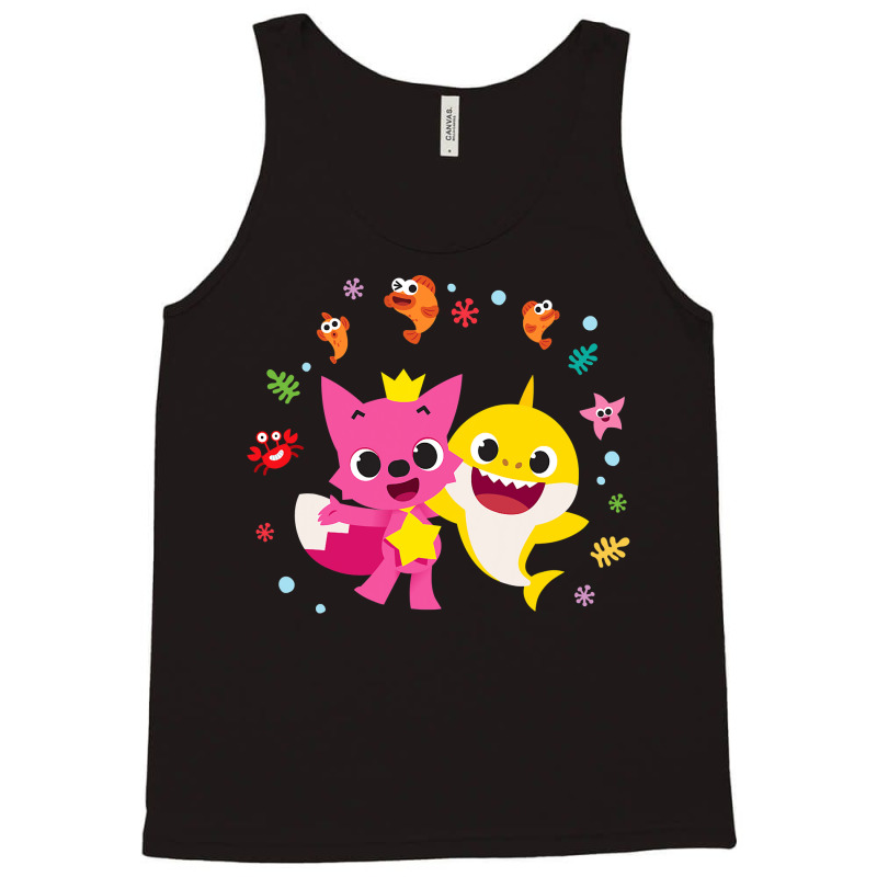 Pinkfong And Baby Shark Tank Top by trokeryth | Artistshot