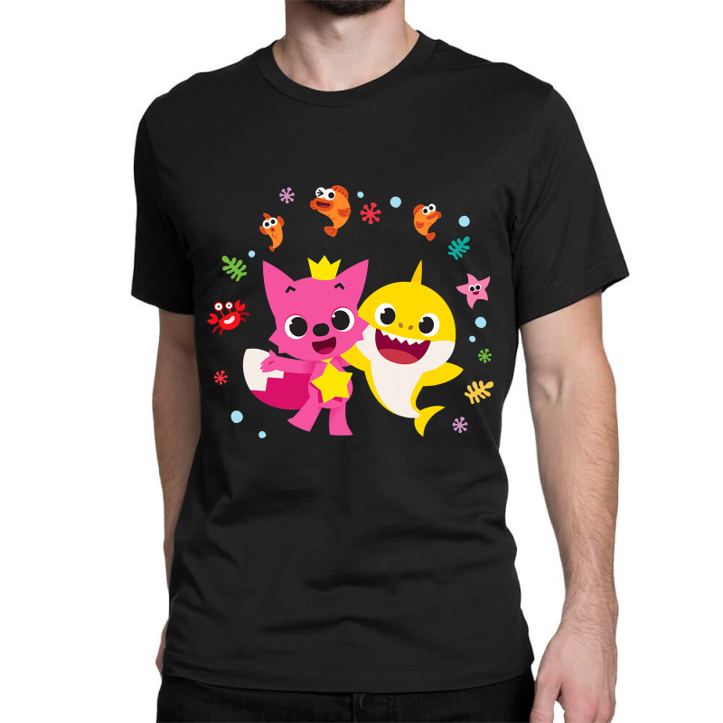 Pinkfong And Baby Shark Classic T-shirt by trokeryth | Artistshot