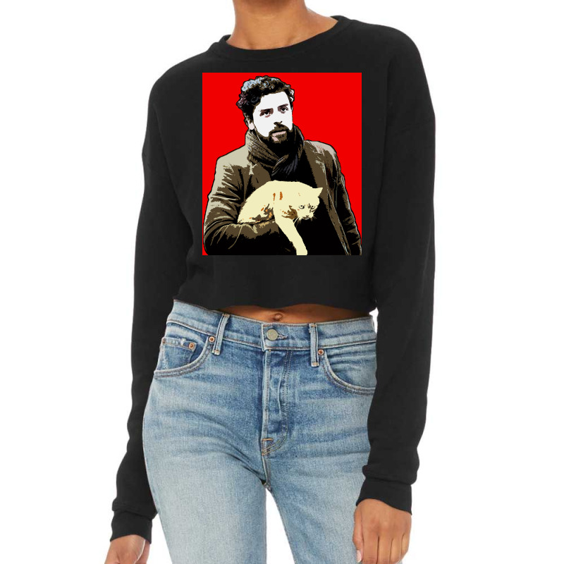 Funny Man Blood Simple Gifts Women Cropped Sweater by ArtistRaven | Artistshot