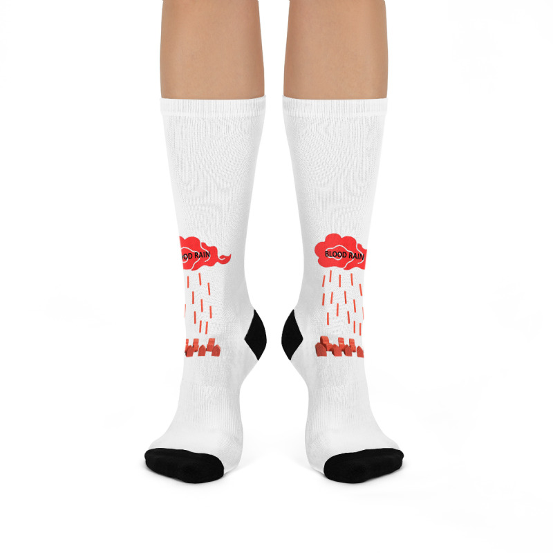 Mens Blood Rain Tank Top Crew Socks | Artistshot