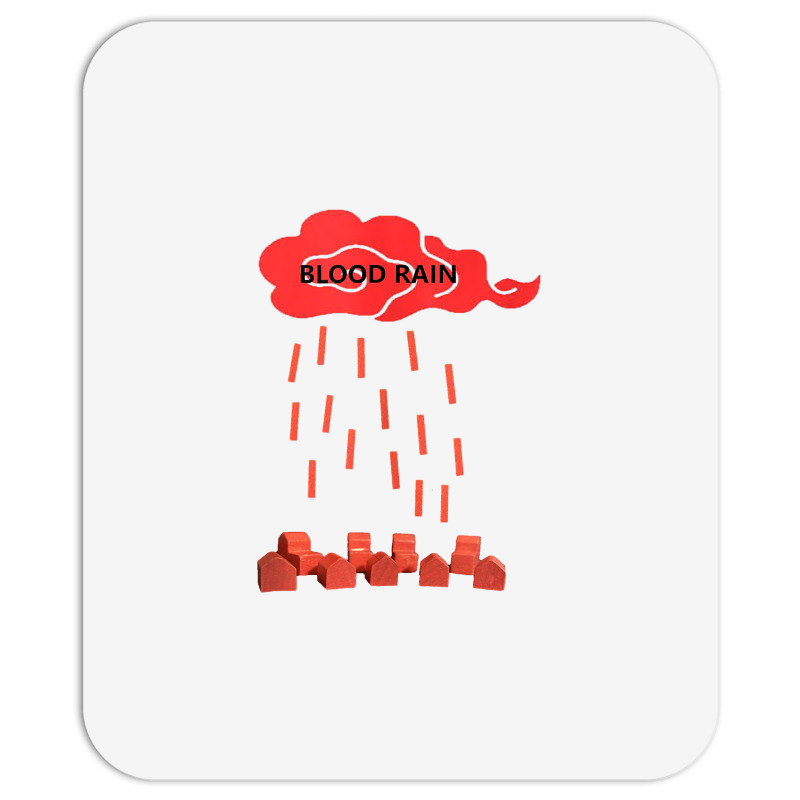 Mens Blood Rain Tank Top Mousepad | Artistshot