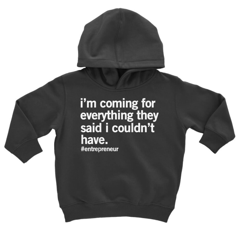 Entrepreneur   The Ceo Business Founder Hustler Shirt Toddler Hoodie | Artistshot