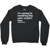 Entrepreneur   The Ceo Business Founder Hustler Shirt Crewneck Sweatshirt | Artistshot