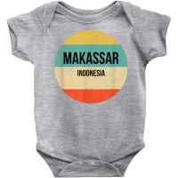 Makassar Indonesia T Shirt Baby Bodysuit | Artistshot